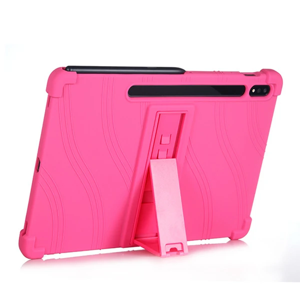 ALLY Galaxy Tab S8 S7 T870 / T875 11 inç Standlı Silikon Kılıf 4 ALLY Galaxy Tab S8 S7 T870 / T875 11 inç Standlı Silikon Kılıf - Görsel 4