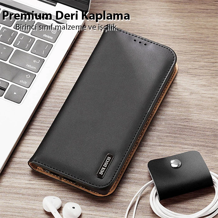Dux Ducis SM Galaxy S23 Kılıf Mıknatıslı Cüzdanlı Deri Kılıf Hivo Series-(5775) 4 Dux Ducis SM Galaxy S23 Kılıf Mıknatıslı Cüzdanlı Deri Kılıf Hivo Series-(5775) - Görsel 4