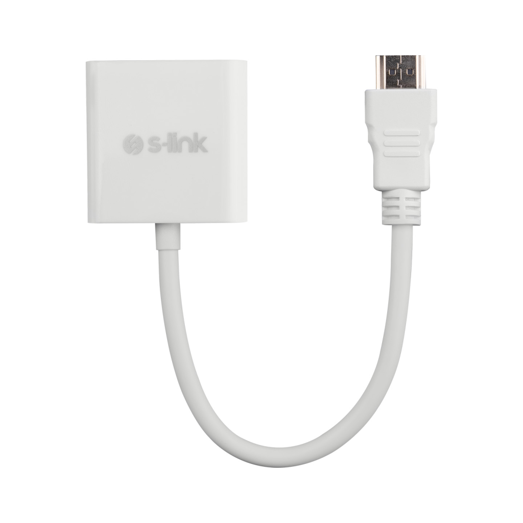 S-LINK SL-HVS13, HDMI To VGA+Audio+PD Çevirici(1923) 1 S-LINK SL-HVS13, HDMI To VGA+Audio+PD Çevirici(1923)