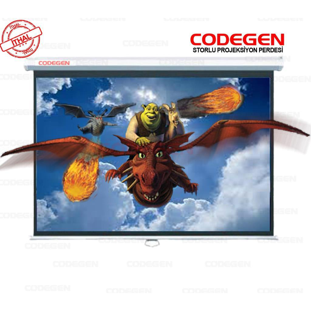 Codegen AX-20 STORLU PROJEKSİYON PERDESİ 200x200 (Arkası Siyah Fonlu - Duvar/Tavan Asılabilir)(1923) 1 Codegen AX-20 STORLU PROJEKSİYON PERDESİ 200x200 (Arkası Siyah Fonlu - Duvar/Tavan Asılabilir)(1923)