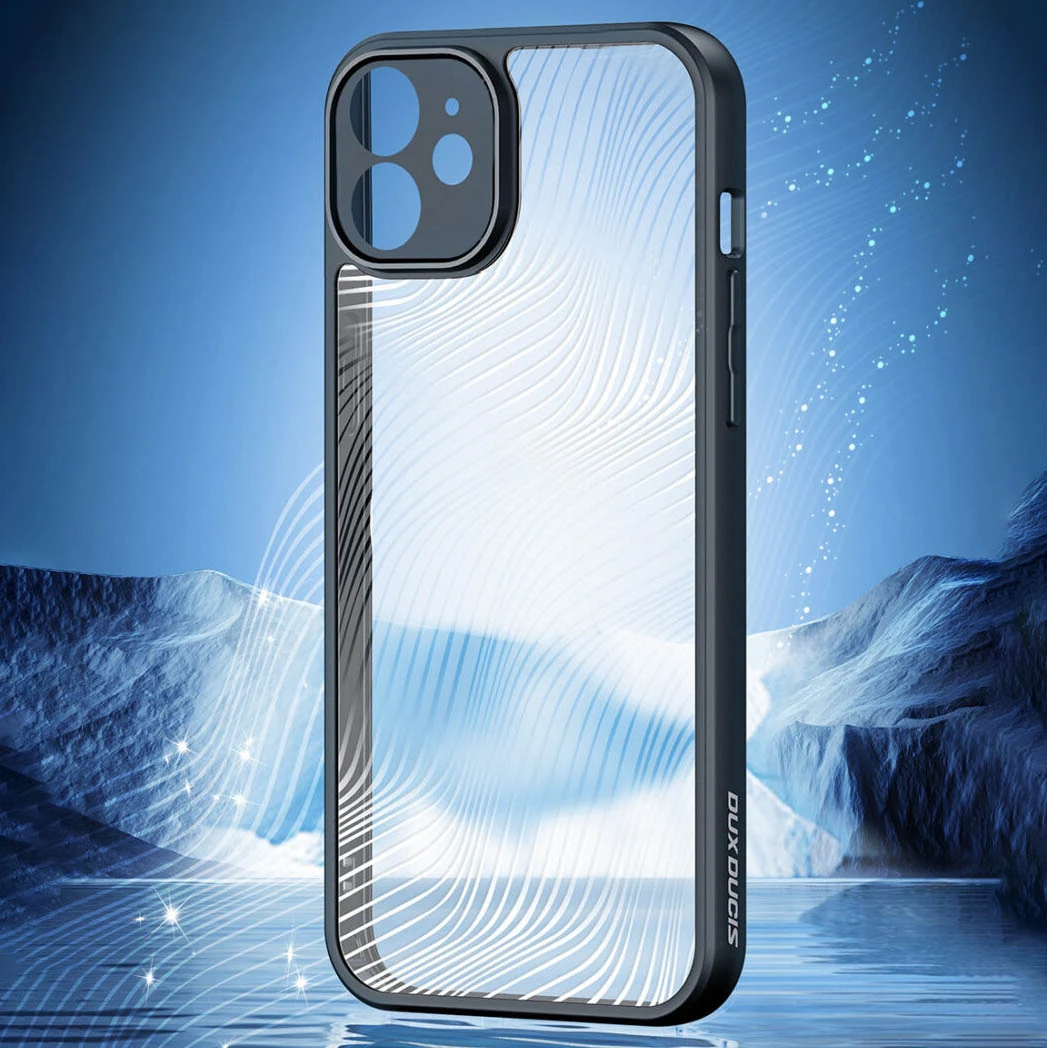 Dux Ducis iPhone 12 Aimo Series Premium Buzlu Sert PC-TPU Kılıf 4 Dux Ducis iPhone 12 Aimo Series Premium Buzlu Sert PC-TPU Kılıf - Görsel 4