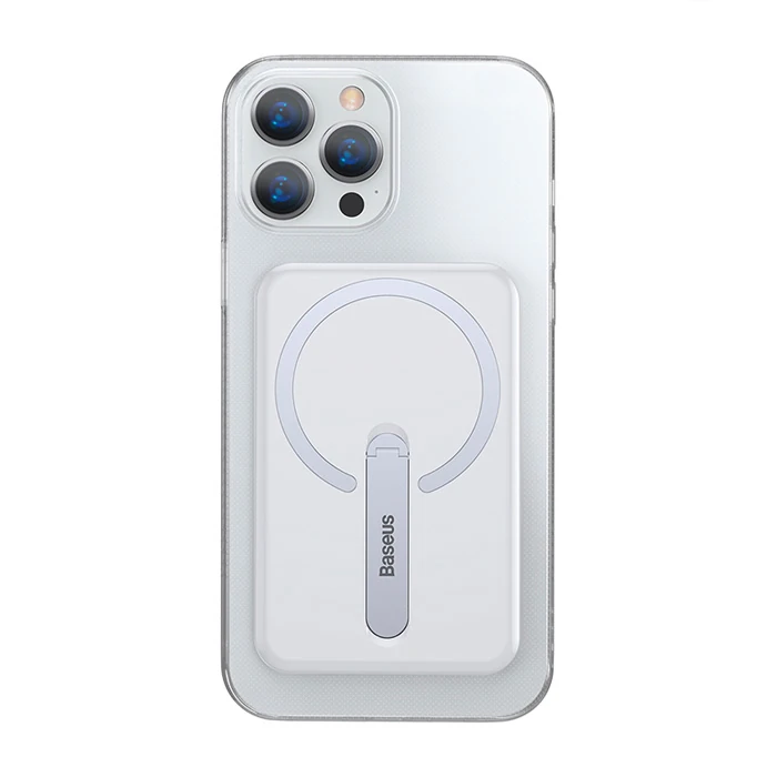 Baseus iPhone 13 Pro Max 6.7 Manyetik Magsafe Standlı Silikon Kılıf 4 Baseus iPhone 13 Pro Max 6.7 Manyetik Magsafe Standlı Silikon Kılıf - Görsel 4