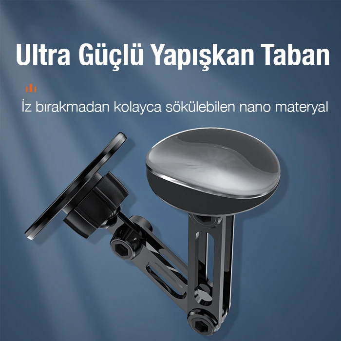 ALLY CZY-F82Y 360 ° Dönebilen MagSafe Araç İçi Telefon Tutucu-(5775) 3 ALLY CZY-F82Y 360 ° Dönebilen MagSafe Araç İçi Telefon Tutucu-(5775) - Görsel 3