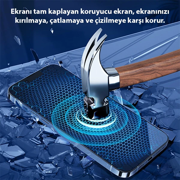 iPhone 13 Pro Max 6.7 Full Kaplama Hidrojel Film Full Ekran Koruyucu 2 iPhone 13 Pro Max 6.7 Full Kaplama Hidrojel Film Full Ekran Koruyucu - Görsel 2