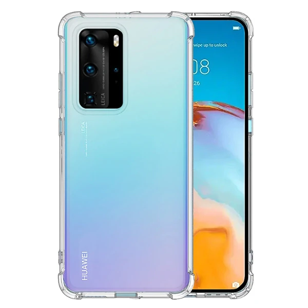 Huawei P40 Anti-Drop Darbe Emici Silikon Kılıf-(5775) 1 Huawei P40 Anti-Drop Darbe Emici Silikon Kılıf-(5775)