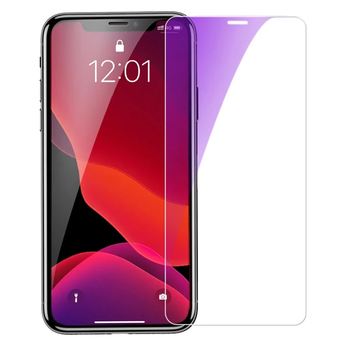 Baseus İPhone 11 Pro- X-XS 0.15mm Full Tempered AntiBlue Light Ekran Koruyucu 2 Adet Set 1 Baseus İPhone 11 Pro- X-XS 0.15mm Full Tempered AntiBlue Light Ekran Koruyucu 2 Adet Set