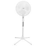 EVEREST FAN10, BEYAZ, EcoWind, 3 Kademeli Hız, 40cm 3 Kanat Pervane ve Çerçeve, 45W, Otomatik Salınım, Yükseklik Ayarlı Vantilatör(1923)