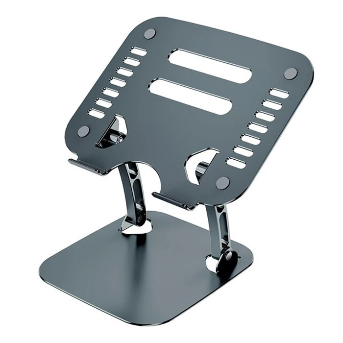 Ally T602 Ayarlanabilir Katlanır Isı Havalandırmalı Alüminyum Laptop Standı 2 Ally T602 Ayarlanabilir Katlanır Isı Havalandırmalı Alüminyum Laptop Standı - Görsel 2