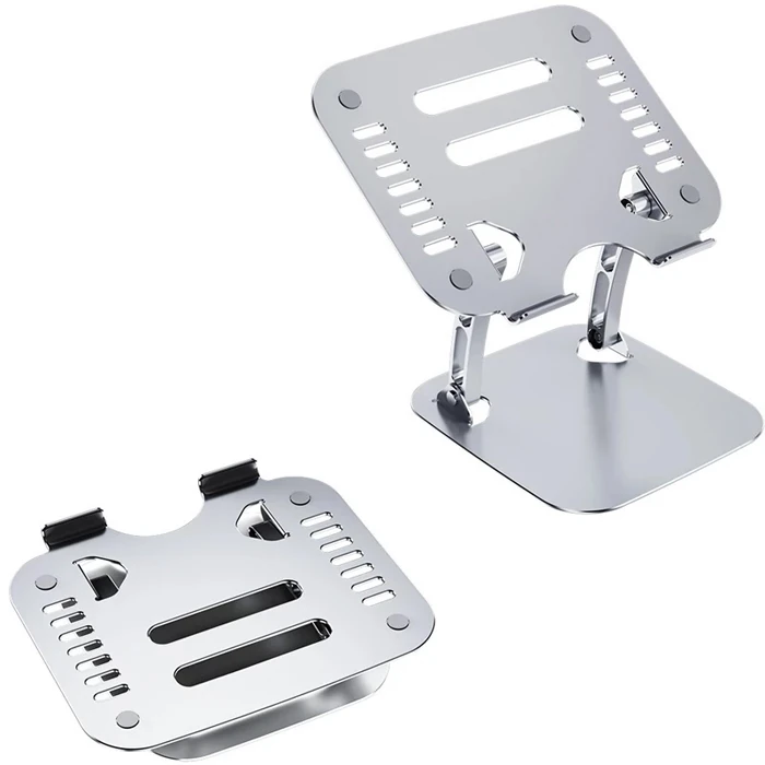 Ally T602 Ayarlanabilir Katlanır Isı Havalandırmalı Alüminyum Laptop Standı 3 Ally T602 Ayarlanabilir Katlanır Isı Havalandırmalı Alüminyum Laptop Standı - Görsel 3