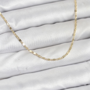 CM 14K Gold Renk Ezme Zincir Model 60 cm Kadın Kolye 5886