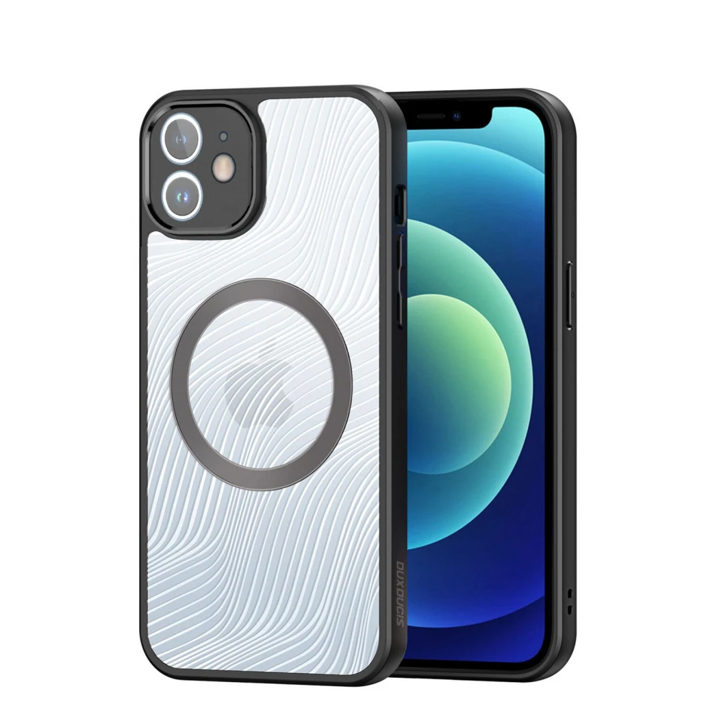 Dux Ducis iPhone 12 Aimo Series Mag Safe Premium Buzlu Sert PC-TPU Kılıf-(5775) 1 Dux Ducis iPhone 12 Aimo Series Mag Safe Premium Buzlu Sert PC-TPU Kılıf-(5775)