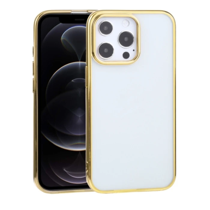 iPhone 13 Pro Max 6.7inç Lazer Kaplama Renkli Kenar Şeffaf Kılıf 2 iPhone 13 Pro Max 6.7inç Lazer Kaplama Renkli Kenar Şeffaf Kılıf - Görsel 2