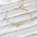 Yıldız Model Gold Renk Kadın Bileklik 5886