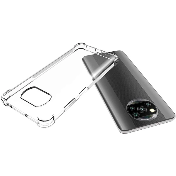 ALLY Poco X3 Anti-Drop Silikon Kılıf Shockproof Kılıf-(5775) 3 ALLY Poco X3 Anti-Drop Silikon Kılıf Shockproof Kılıf-(5775) - Görsel 3