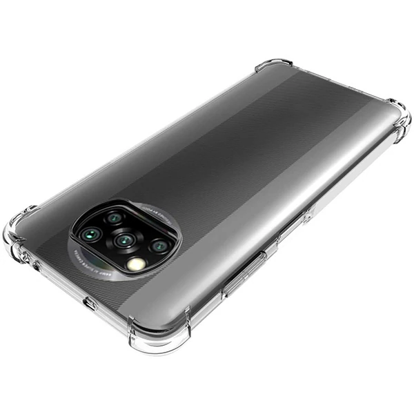 ALLY Poco X3 Anti-Drop Silikon Kılıf Shockproof Kılıf-(5775) 4 ALLY Poco X3 Anti-Drop Silikon Kılıf Shockproof Kılıf-(5775) - Görsel 4