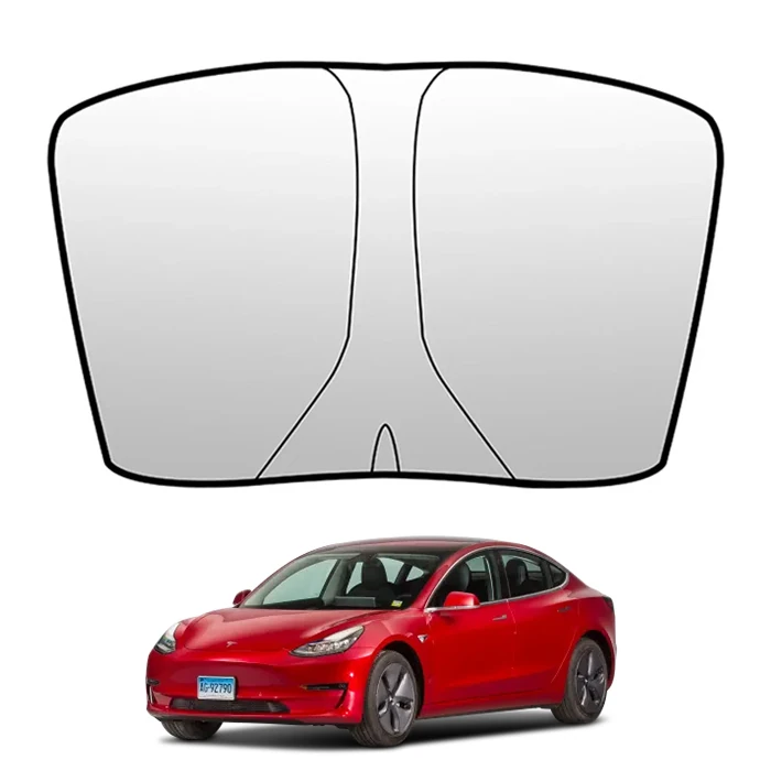 Ally Tesla Model Y Model 3 için Ön Cam Güneşliği Katlanır Ön Pencere Güneşlik-(5775) 1 Ally Tesla Model Y Model 3 için Ön Cam Güneşliği Katlanır Ön Pencere Güneşlik-(5775)