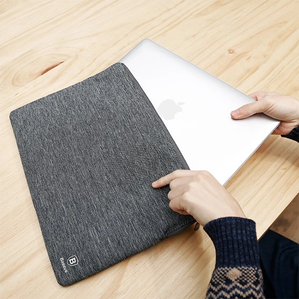 Baseus Macbook Pro 15 İnch Universal Laptop Kılıf Çantası 4 Baseus Macbook Pro 15 İnch Universal Laptop Kılıf Çantası - Görsel 4