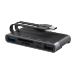 ALLY NK-1048HD 6in1 USB + Type-C + Lightning + SD-TF Kart Okuyucu Çevirici Adaptör-(5775)