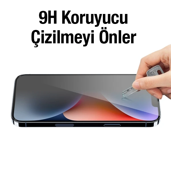 ALLY İPhone 14 Plus 6.7 3D Full Privacy Gizlilik Cam Ekran Koruyucu Anti-Spy 3 ALLY İPhone 14 Plus 6.7 3D Full Privacy Gizlilik Cam Ekran Koruyucu Anti-Spy - Görsel 3