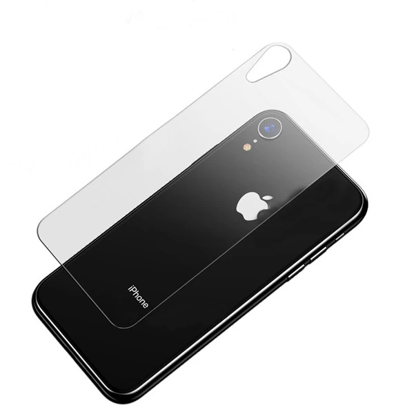 İPhone XR 6.1 Arka Kırılmaz Tempered Cam Koruyucu 2 İPhone XR 6.1 Arka Kırılmaz Tempered Cam Koruyucu - Görsel 2
