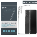 GOR Samsung Galaxy S21+ Plus Kılıf Kamera Korumalı Şeffaf Silikon Kılıf