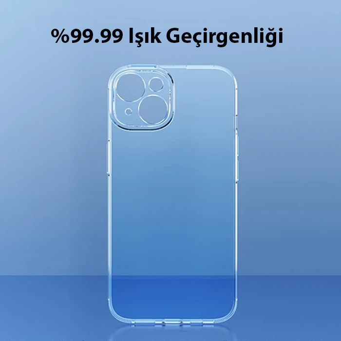 Baseus Simple Case iPhone 14 6.1 Kamera Korumalı İnce Silikon Şeffaf Kılıf 3 Baseus Simple Case iPhone 14 6.1 Kamera Korumalı İnce Silikon Şeffaf Kılıf - Görsel 3