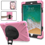 İpad Pro 10.5 3 Katmanlı Standlı Zırh Kılıf/Shockproof Case