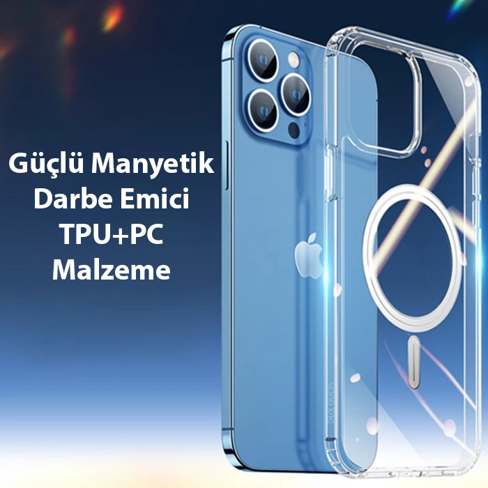 Dux Ducis Clin Mag Series iPhone 13 Pro 6.1 Magsafe Uyumlu Manyetik Silikon Kılıf 2 Dux Ducis Clin Mag Series iPhone 13 Pro 6.1 Magsafe Uyumlu Manyetik Silikon Kılıf - Görsel 2