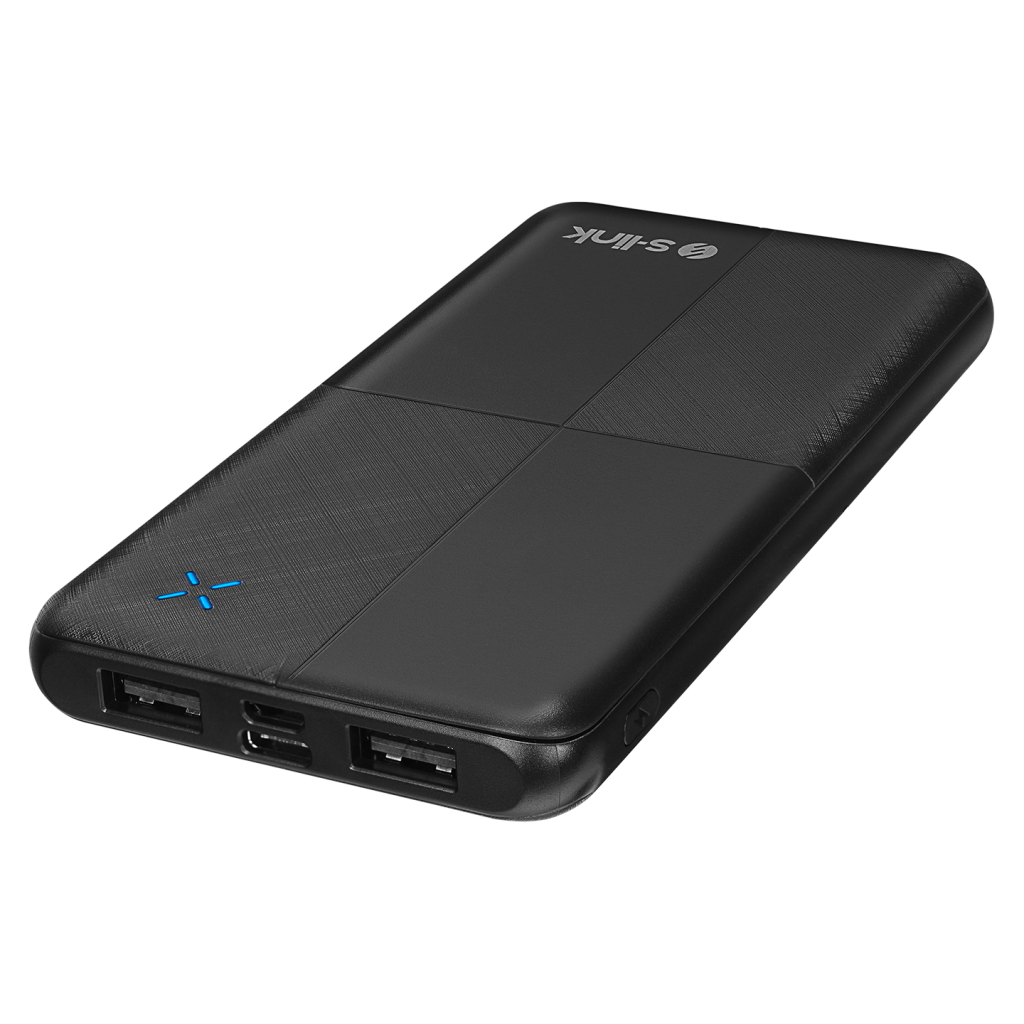 S-LINK IP-G12N, Siyah, 10.000mAh, 2xUSB, 1xMicro USB, 1xType-C, 4 LED Göstergeli, PowerBank(1923) 1 S-LINK IP-G12N, Siyah, 10.000mAh, 2xUSB, 1xMicro USB, 1xType-C, 4 LED Göstergeli, PowerBank(1923)