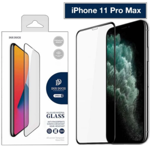 Haydiburaya 83 Dux Ducis iPhone 11 Pro Max Tempered Cam Ekran Koruyucu 10D Full Kaplama-(5775)