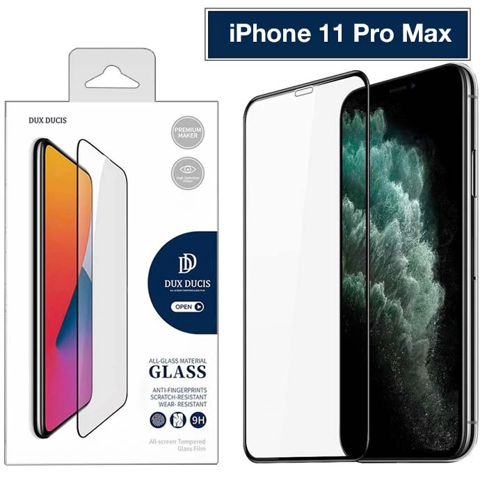 Dux Ducis iPhone 11 Pro Max Tempered Cam Ekran Koruyucu 10D Full Kaplama-(5775) 1 Dux Ducis iPhone 11 Pro Max Tempered Cam Ekran Koruyucu 10D Full Kaplama-(5775)