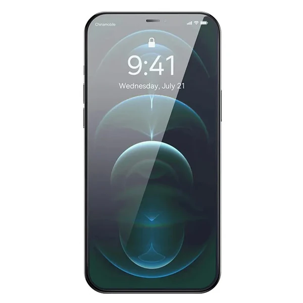 Baseus Crystal 0.3mm iPhone 12 Pro Max Tempered Ekran Koruyucu 2 Adet Set-(5775) 2 Baseus Crystal 0.3mm iPhone 12 Pro Max Tempered Ekran Koruyucu 2 Adet Set-(5775) - Görsel 2