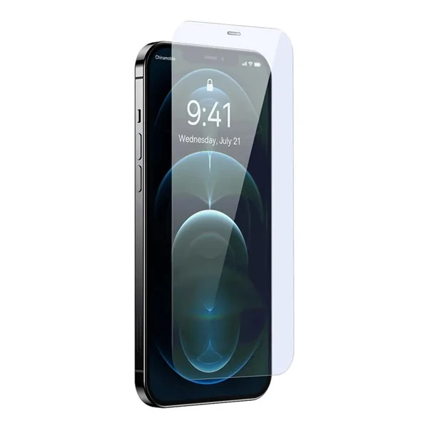 Baseus Crystal 0.3mm iPhone 12 Pro Max Tempered Ekran Koruyucu 2 Adet Set-(5775) 3 Baseus Crystal 0.3mm iPhone 12 Pro Max Tempered Ekran Koruyucu 2 Adet Set-(5775) - Görsel 3