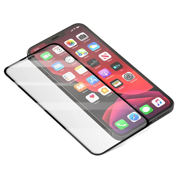 İPhone 12 Pro Max 6.7 Full Glue Tempered Cam Ekran Koruyucu Full Kaplama 3 İPhone 12 Pro Max 6.7 Full Glue Tempered Cam Ekran Koruyucu Full Kaplama - Görsel 3