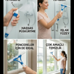 HBNET Pratik Sprey Mekanizmalı Cam Sileceği