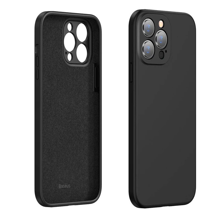 Baseus Liquid iPhone 13 Pro Max Kılıf Kamera Korumalı İçi Kadife Silikon Kılıf 2 Baseus Liquid iPhone 13 Pro Max Kılıf Kamera Korumalı İçi Kadife Silikon Kılıf - Görsel 2