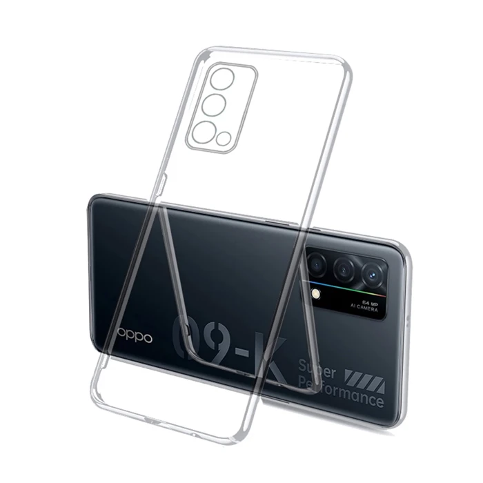 Ally OPPO K9 5G Kılıf Kamera Korumalı Ultra İnce Şeffaf Silikon Kılıf 1 Ally OPPO K9 5G Kılıf Kamera Korumalı Ultra İnce Şeffaf Silikon Kılıf
