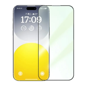 Haydiburaya 86 Baseus Corning iPhone 15 Pro Full Koruma Eye-Protection Tempered Cam Ekran Koruyucu-(5775)