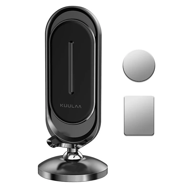 KUULAA Universal Mıknatıslı Standlı Cep Telefon Araç Tutucu Aluminum 1 KUULAA Universal Mıknatıslı Standlı Cep Telefon Araç Tutucu Aluminum
