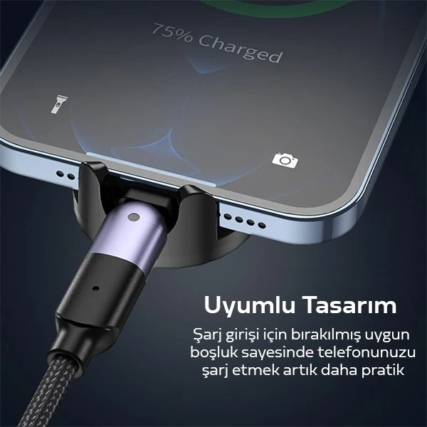 KUULAA Universal Mıknatıslı Standlı Cep Telefon Araç Tutucu Aluminum 4 KUULAA Universal Mıknatıslı Standlı Cep Telefon Araç Tutucu Aluminum - Görsel 4