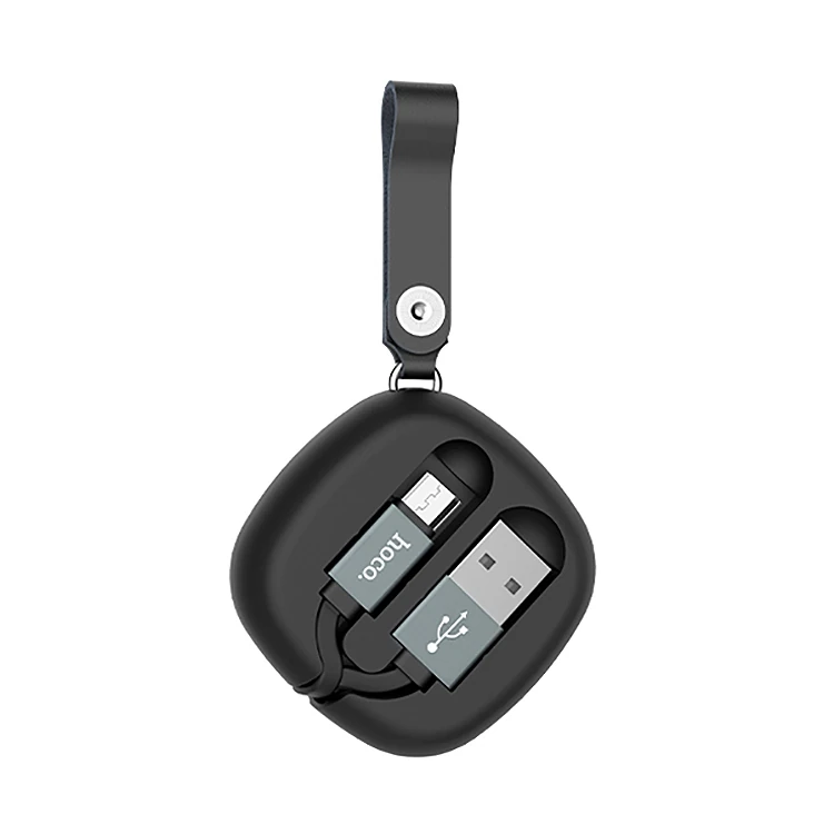 Hoco U33 Taşıma Çantalı Mikro Usb Kablo 2 Hoco U33 Taşıma Çantalı Mikro Usb Kablo - Görsel 2