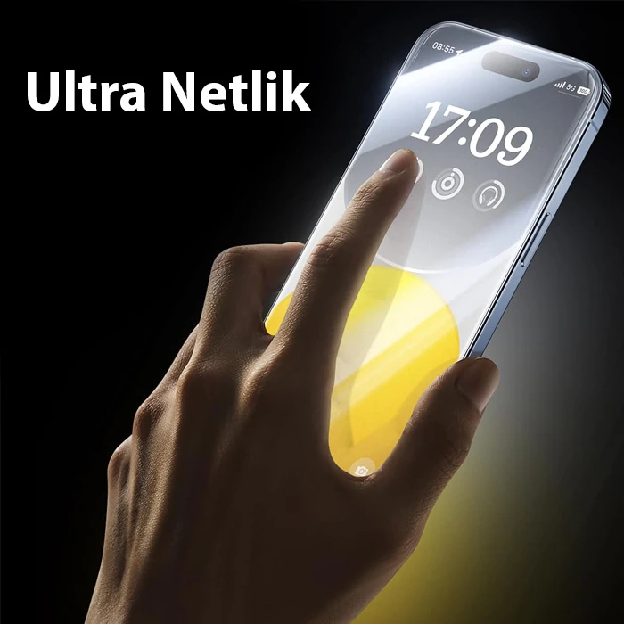 Baseus Crystalline iPhone 15 Pro için Parlama Önleyici Tempered Cam Ekran Koruyucu 2 Baseus Crystalline iPhone 15 Pro için Parlama Önleyici Tempered Cam Ekran Koruyucu - Görsel 2
