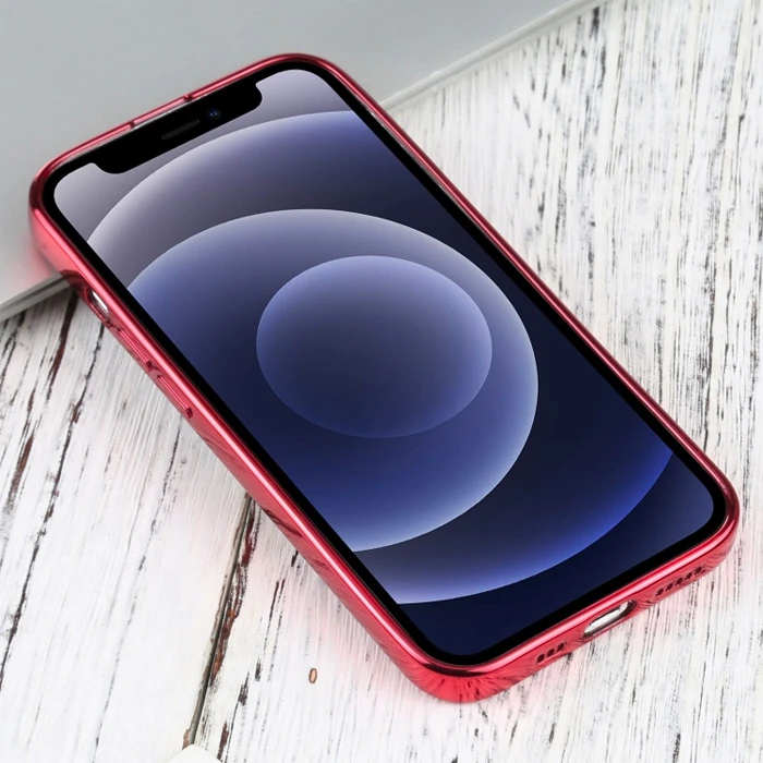 iPhone 13 6.1inç Lazer Kaplama Renkli Kenar Şeffaf Kılıf 4 iPhone 13 6.1inç Lazer Kaplama Renkli Kenar Şeffaf Kılıf - Görsel 4