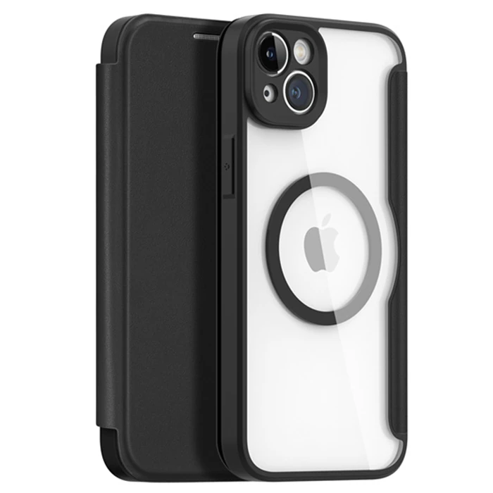 Dux Ducis iPhone 14 6.1 Kılıf Skin X Pro Series MagSafe Kapaklı Kılıf Folio Case-(5775) 1 Dux Ducis iPhone 14 6.1 Kılıf Skin X Pro Series MagSafe Kapaklı Kılıf Folio Case-(5775)