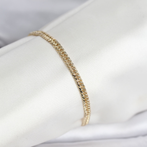 CM 14K Gold Renk Zincir Model Kadın Bileklik 5886