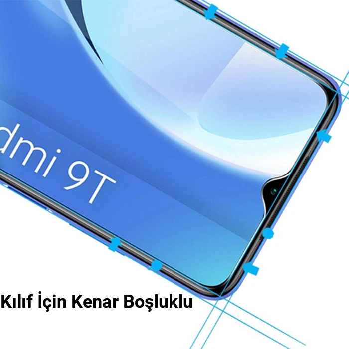 ALLY Xiaomi Redmi 9T Tempered Kırılmaz Cam Ekran Koruyucu 4 ALLY Xiaomi Redmi 9T Tempered Kırılmaz Cam Ekran Koruyucu - Görsel 4
