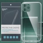 GOR İPhone 11 Pro Max 6.5 inch Kamera Korumalı Şeffaf Silikon Kılıf