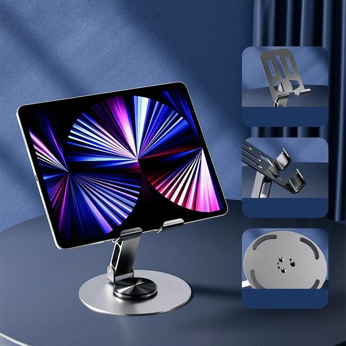 Ally 720 Derece Ayarlanabilir Alüminyum Telefon-Tablet Standı-(5775) 3 Ally 720 Derece Ayarlanabilir Alüminyum Telefon-Tablet Standı-(5775) - Görsel 3