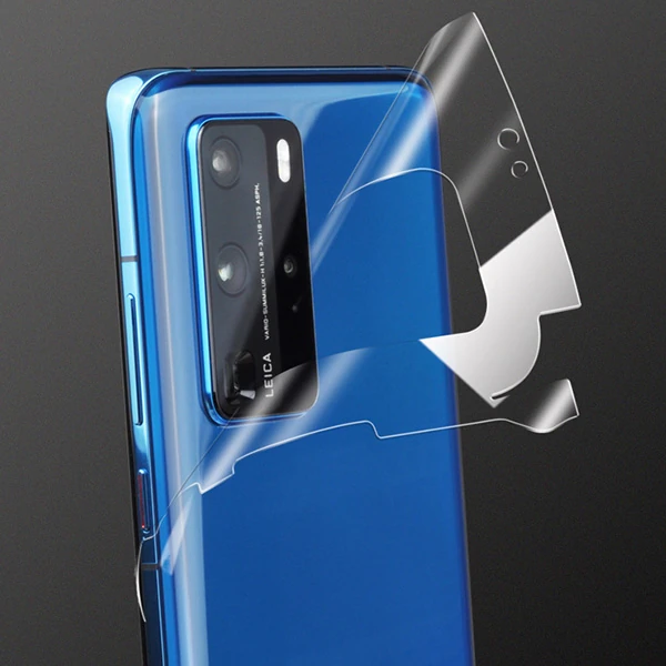 Huawei P30 Pro Hidrojel Hayalet Arka Tam Kaplama Film 1 Huawei P30 Pro Hidrojel Hayalet Arka Tam Kaplama Film