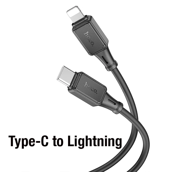 HOCO X101 27W Type-C to iPhone Lightning Hızlı Şarj ve Data Kablosu-(5775) 2 HOCO X101 27W Type-C to iPhone Lightning Hızlı Şarj ve Data Kablosu-(5775) - Görsel 2